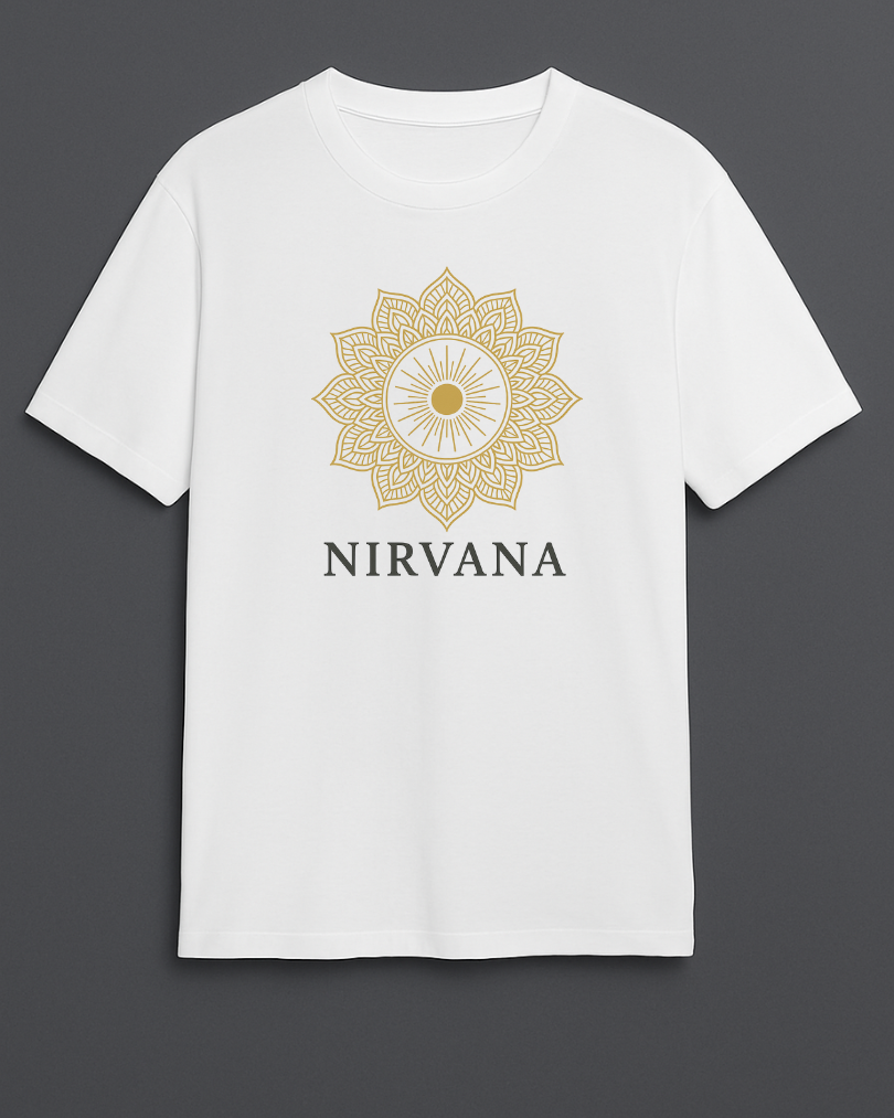 NIRVANA – Spiritual Awakening Mandala Graphic T-Shirt