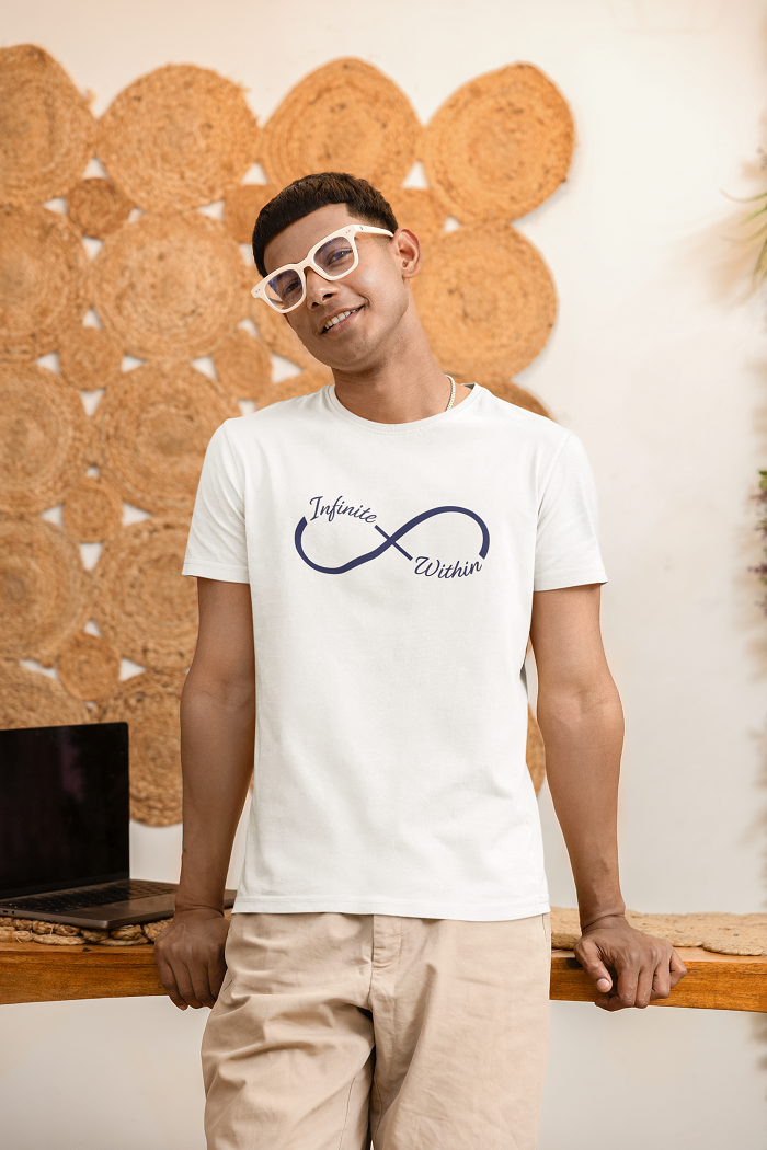 Black “Infinite Within” Symbolic T-Shirt