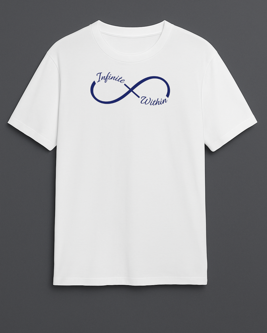 Black “Infinite Within” Symbolic T-Shirt