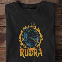 Rudra Flame Dance Short Sleeve T-Shirt