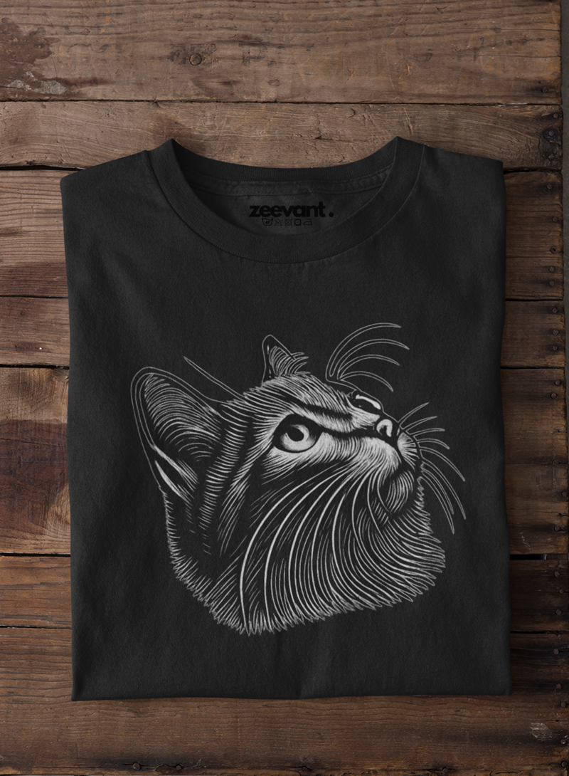 Mystery Cat Unisex Classic Crew T-Shirt