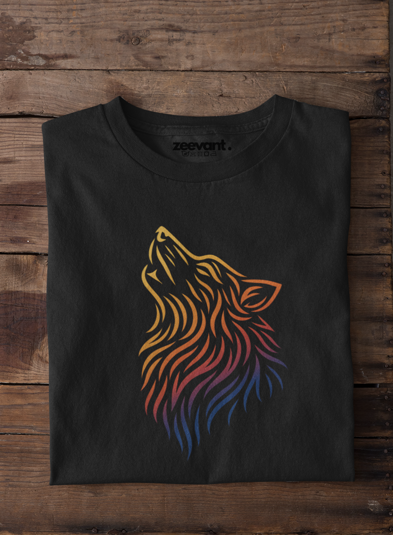 Spiritual Wolf Unisex Classic Crew T-Shirt