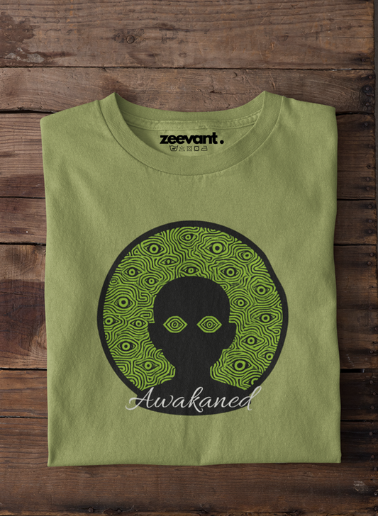 Awakened Green or Black Short Sleeve T-Shirt