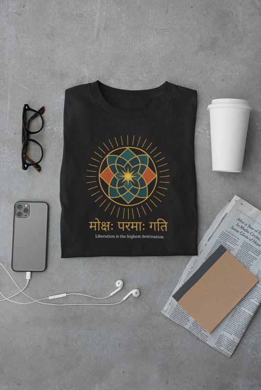Moksha-Black Tshirt
