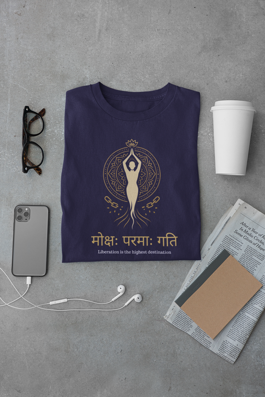 Moksha-Blue Tshirt