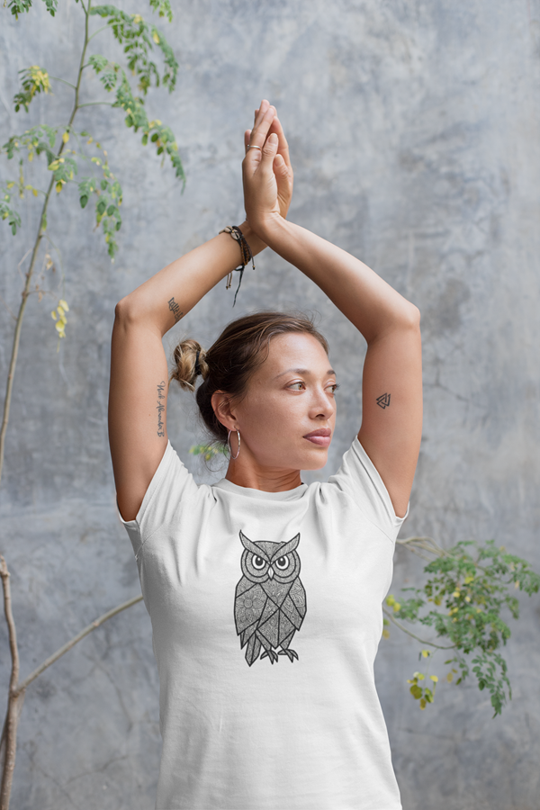 Spiritual OWL Unisex Classic Crew T-Shirt