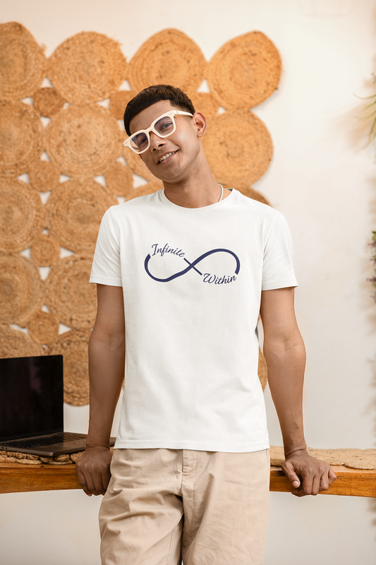Black “Infinite Within” Symbolic T-Shirt