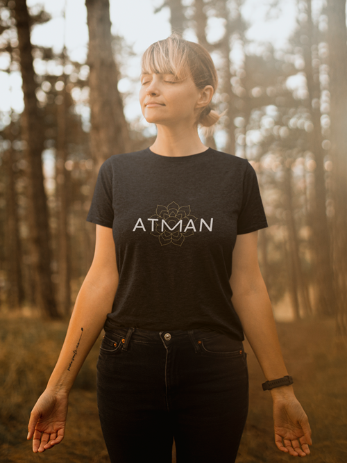 ATMAN Lotus Graphic T-Shirt