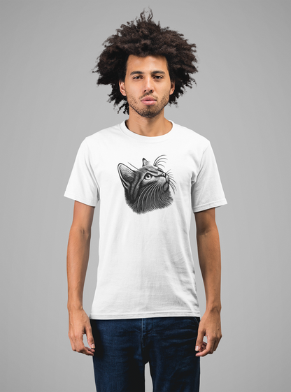 Mystery Cat Unisex Classic Crew T-Shirt