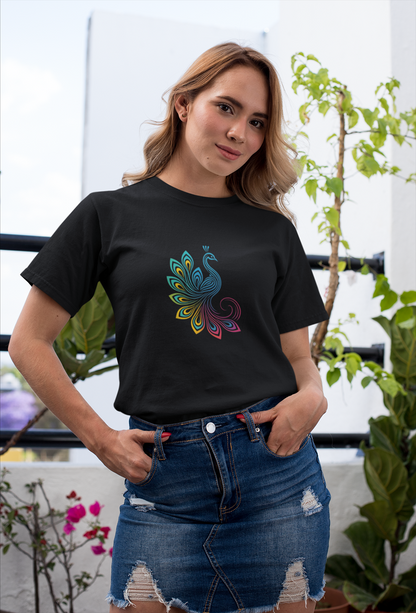 Spiritual Peacock Women's Classic T-Shirt
