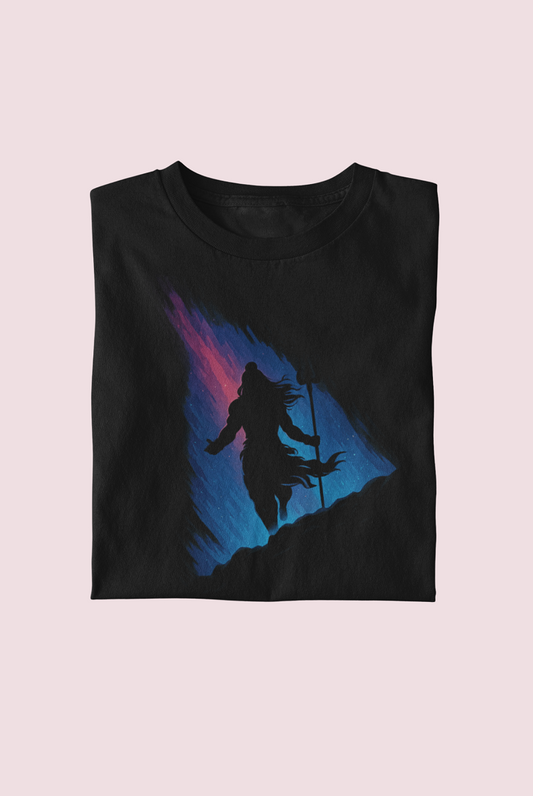 Mahadev Cosmic Warrior Short Sleeve T-Shirt