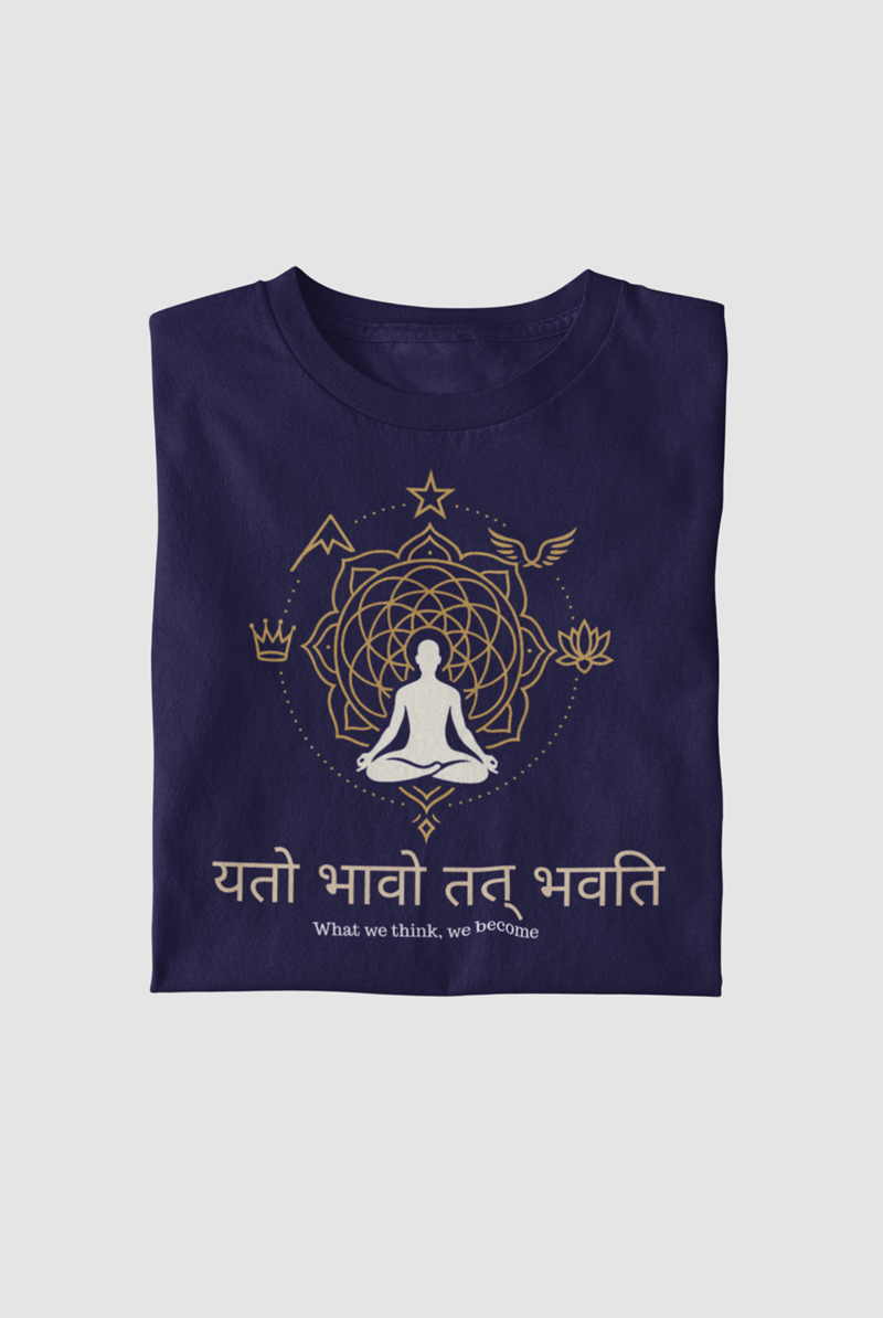 Yat Bhavo-Blue Tshirt