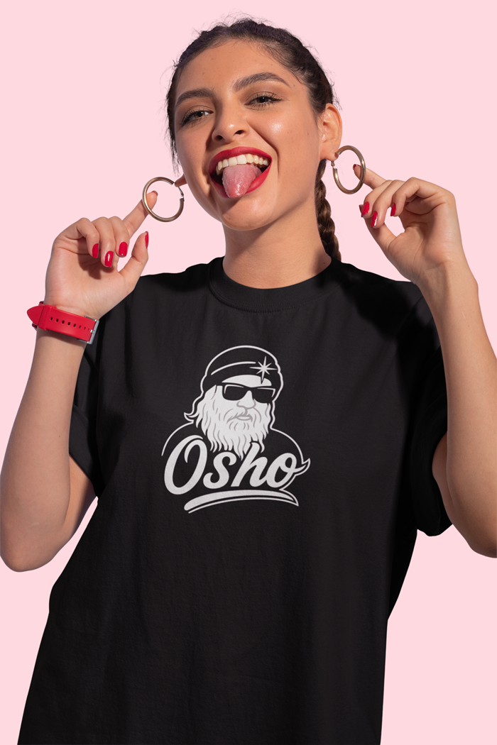 OSHO BLACK GLASS Unisex Classic Crew T-Shirt